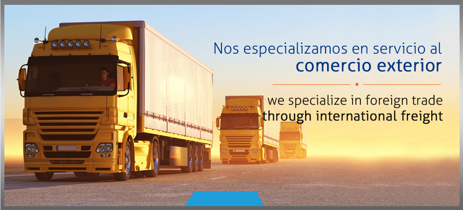 Nos especializamos en servicio al comercio exterior